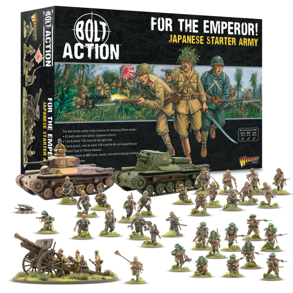 Bolt Action – Japanische Armee: Für den Kaiser! Japanische Starterarmee
